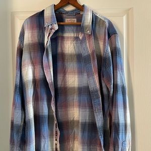Men’s Xl button down flannel Weatherproof brand vintage